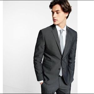 Express For Men Photographer MicroDot 2 Piece Suit